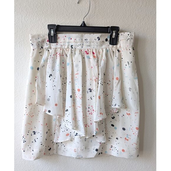 Greylin 100% silk mini skirt - Size M - Picture 10 of 11